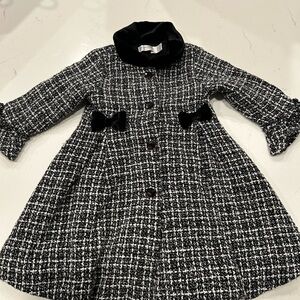 Nanette Lepore Black and White Kids Blazer
